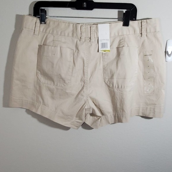Nwt Calvin Klein khaki shorts‎ plus size 14 - Picture 5 of 9